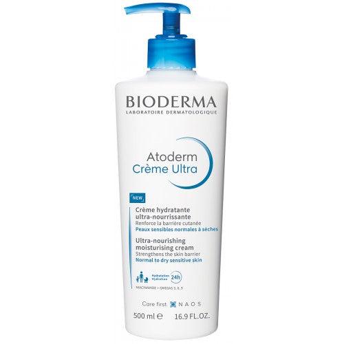 Bioderma Atoderm Cream Ultra Pump Bottle 500ml - Vita Wellness