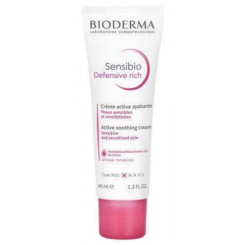 Bioderma Sensibio Soothing Cream Sensitive Intolerant Skin Rich 40ml - Vita Wellness