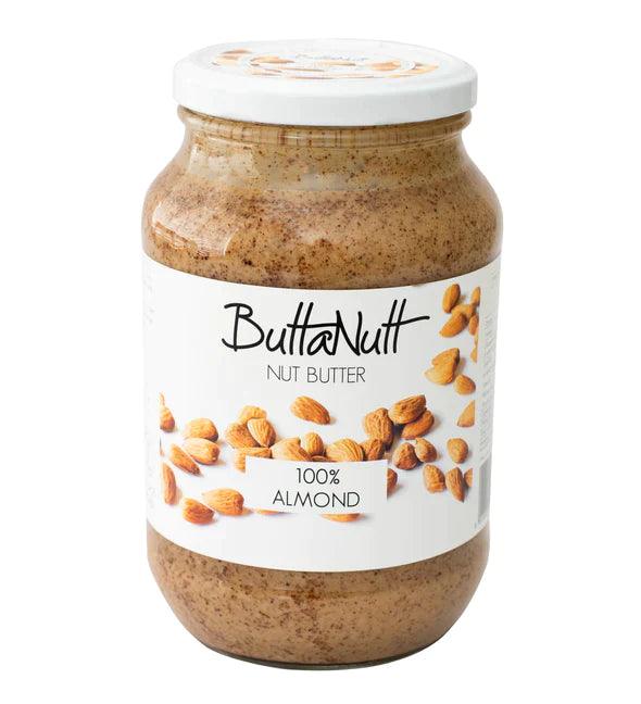 ButtaNutt 100% Almond Nut Butter 1kg - Vita Wellness
