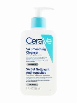CeraVe SA (Salicylic Acid) Smoothing Cleanser For Dry Rough and Bumpy Skin 236ml - Vita Wellness