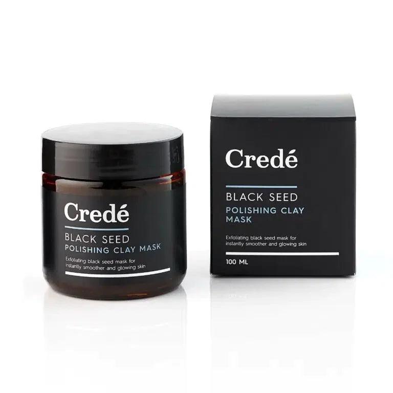 Credé Black Seed Polishing Clay Mask 100ml - Vita Wellness