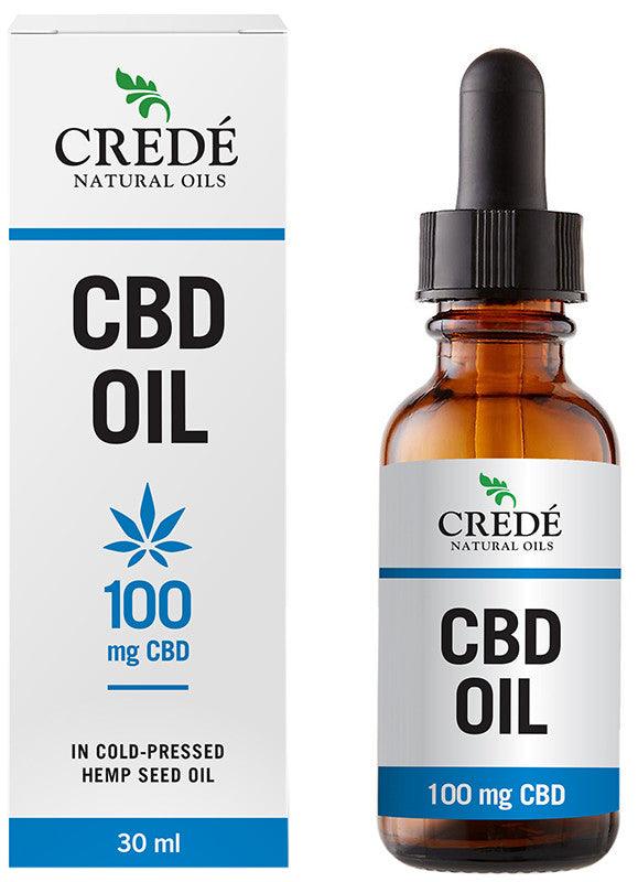 Credé CBD in Cold-Pressed Hemp Seed Oil 100mg - 30ml - Vita Wellness