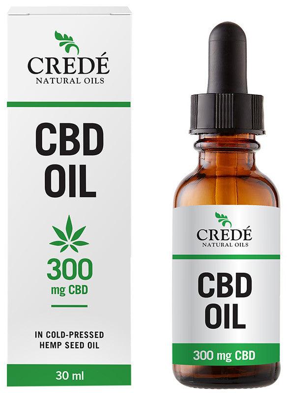Credé CBD in Cold-Pressed Hemp Seed Oil 300mg - 30ml - Vita Wellness