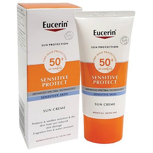 Eucerin Sun Face Sensitive Cream SPF50+ 50ml - Vita Wellness