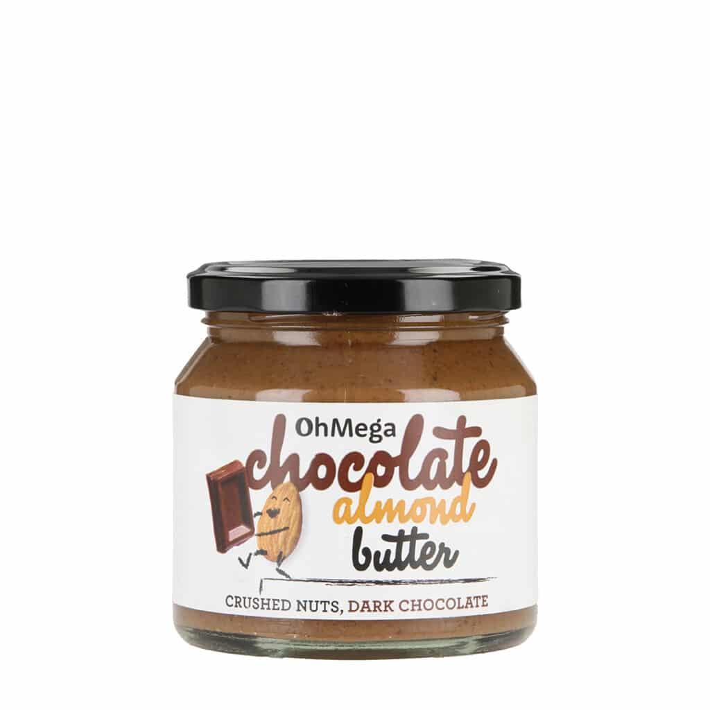 OhMega Chocolate Almond Nut Butter 250g - Vita Wellness