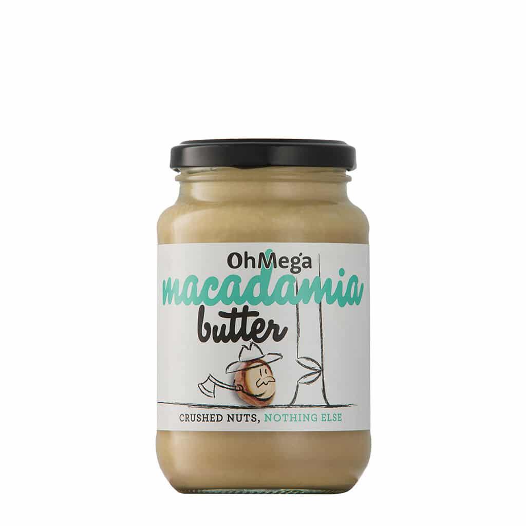 OhMega Macadamia Nut Butter 375g - Vita Wellness