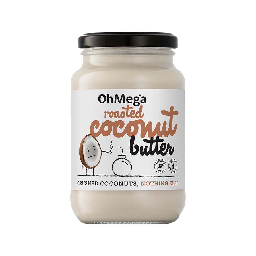 OhMega Organic Coconut Butter 400g - Vita Wellness