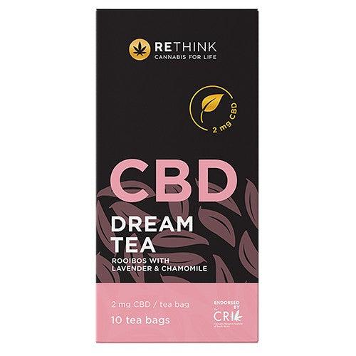 Rethink CBD Dream Tea 2mg (10 Tea Bags) - Vita Wellness