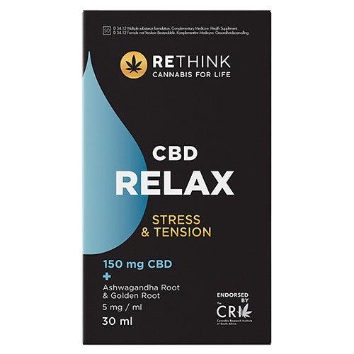 Rethink CBD Relax Oil 150mg 30ml - Vita Wellness