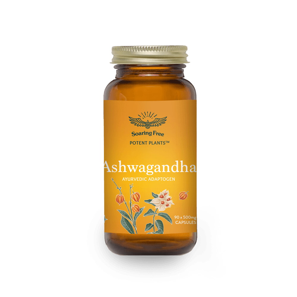 Soaring Free Potent Plants - Ashwagandha Capsules - Vita Wellness