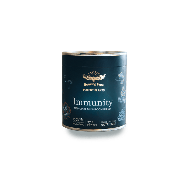 Soaring Free Potent Plants - Immunity Mushroom Blend (Organic) - Vita Wellness