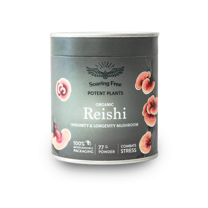 Soaring Free Potent Plants - Reishi Powder (Organic) - Vita Wellness